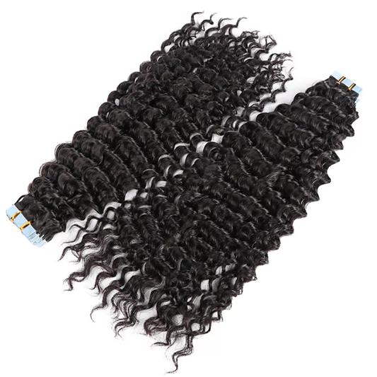 Glitzy Tape Ins (50 Grams) Deep Curly
